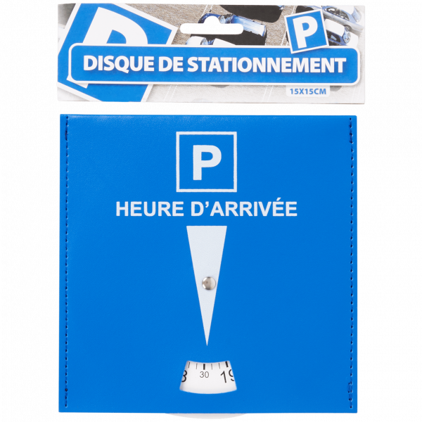 Disque de stationnement 15 x 15 cm